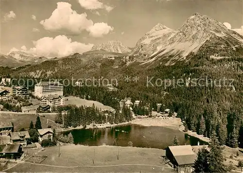 AK / Ansichtskarte Arosa_GR Untersee Arosa_GR