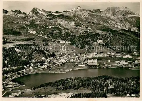 AK / Ansichtskarte St_Moritz_GR Panorama St_Moritz_GR