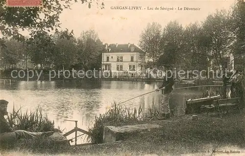 AK / Ansichtskarte Gargan_Livry_93 Lac de Sevigne Le Deversoir 