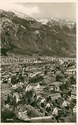 AK / Ansichtskarte Glarus_GL Panorama Glarus_GL