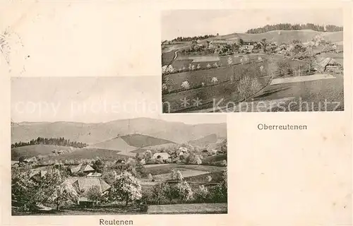 AK / Ansichtskarte Reutenen_Zaeziwil_BE mit Oberreutenen Panorama 