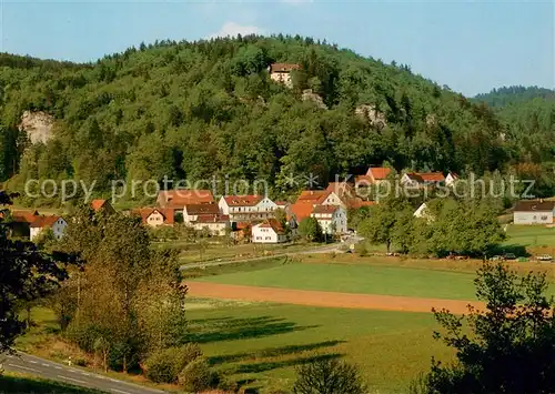 AK / Ansichtskarte Veilbronn Panorama Ort in der Fraenkischen Schweiz Veilbronn