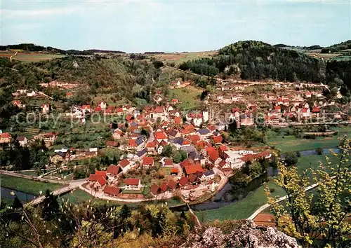 AK / Ansichtskarte Muggendorf_Fraenkische_Schweiz Panorama Blick vom Frauenstein Muggendorf_Fraenkische