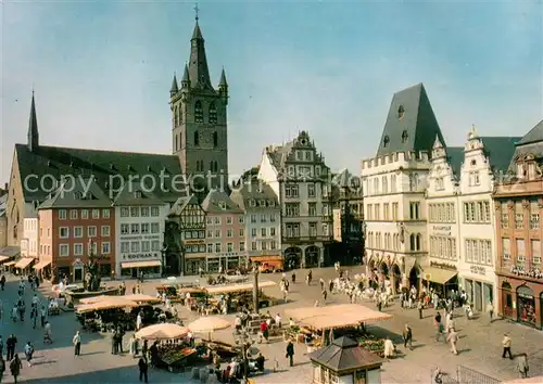 AK / Ansichtskarte Trier Hauptmarkt Trier