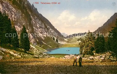 AK / Ansichtskarte Filzbach_GL Talalpsee 