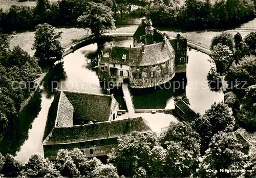 AK / Ansichtskarte Luedinghausen Fliegeraufnahme Burg Vischering Luedinghausen