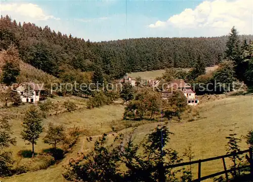 AK / Ansichtskarte Neuhaus_Solling Waldhotel Alte Muehle Neuhaus Solling