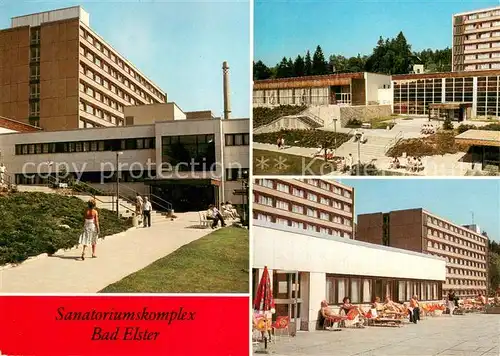 AK / Ansichtskarte Bad_Elster Sanatoriumskomplex Kurort Bad_Elster