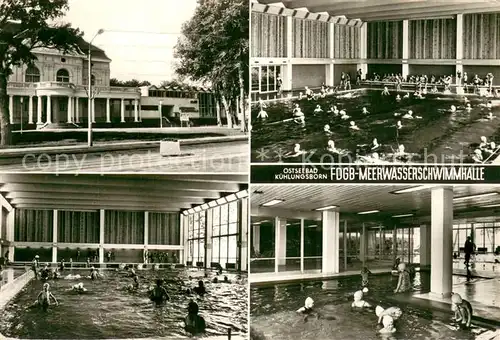 AK / Ansichtskarte Kuehlungsborn_Ostseebad FDGB Meerwasserschwimmhalle Kuehlungsborn_Ostseebad