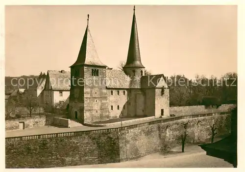 AK / Ansichtskarte Fulda Michaelskirche Aussenansicht Fulda