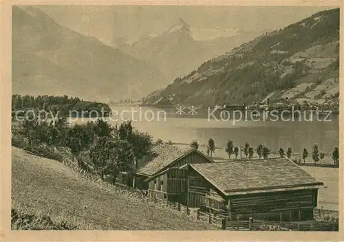 AK / Ansichtskarte Zell_See Teiansicht Zell_See