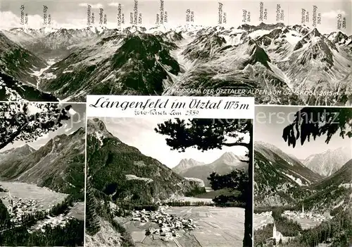 AK / Ansichtskarte Laengenfeld_Oetztal Teilansichten Laengenfeld Oetztal