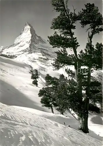 AK / Ansichtskarte Zermatt_VS Matterhorn Zermatt_VS