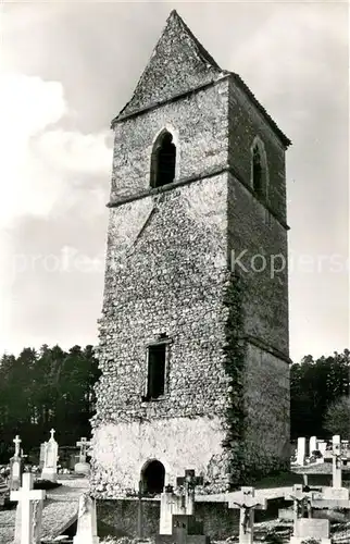 AK / Ansichtskarte Courchavon_JU Tour romano gothique de lancienne eglise 