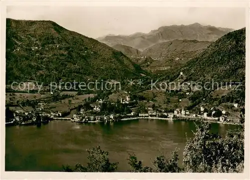 AK / Ansichtskarte Ponte Tresa_TI Panorama 