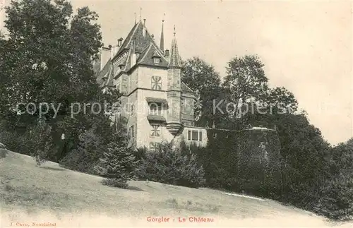 AK / Ansichtskarte Gorgier_NE Le Chateau 