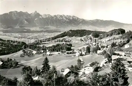 AK / Ansichtskarte Goldiwil Panorama mit Stockhornkette Goldiwil