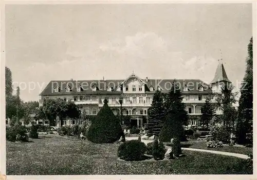 AK / Ansichtskarte Hahnenklee Bockswiese_Harz Hotel Hahnenkleer Hof Hahnenklee Bockswiese