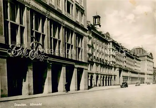 AK / Ansichtskarte Dresden Altmarkt Dresden