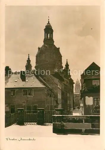 AK / Ansichtskarte Dresden Frauenkirche Dresden