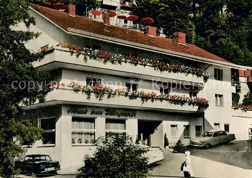 AK / Ansichtskarte Berneck_Fichtelgebirge Haus am Kurpark Berneck Fichtelgebirge