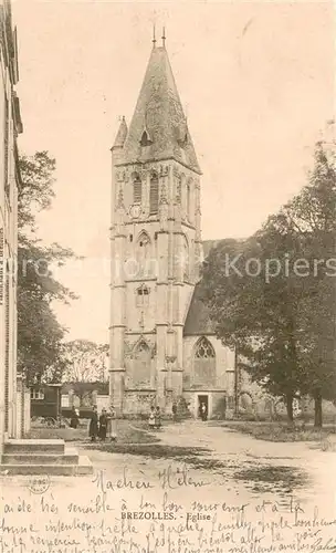 AK / Ansichtskarte Brezolles Eglise Brezolles