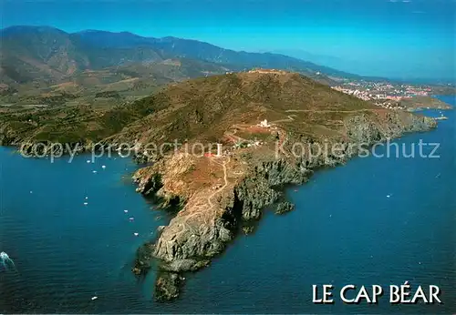 AK / Ansichtskarte Cap_Bear_Port Vendres_66 Vue aerienne 