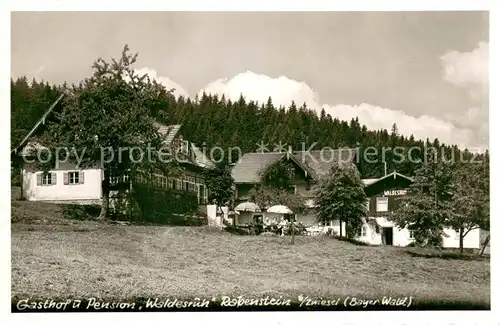 AK / Ansichtskarte Rabenstein_Zwiesel Gasthof Pension Waldesruh Rabenstein_Zwiesel