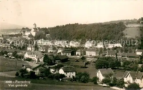 AK / Ansichtskarte Porrentruy Vue generale Porrentruy