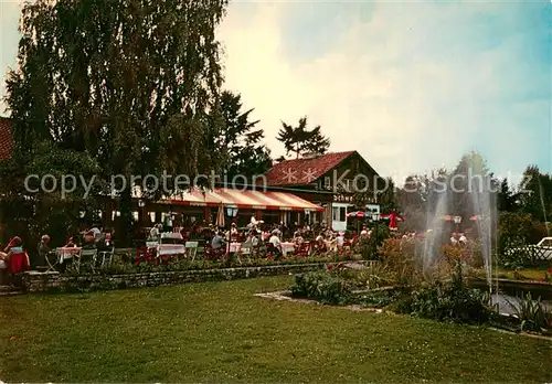 AK / Ansichtskarte Berlin Gaststaette Schweizerhaus Terrasse Fontaene Berlin