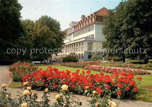 AK / Ansichtskarte Bad_Eilsen Kurklinik Badehotel Parkseite Bad_Eilsen