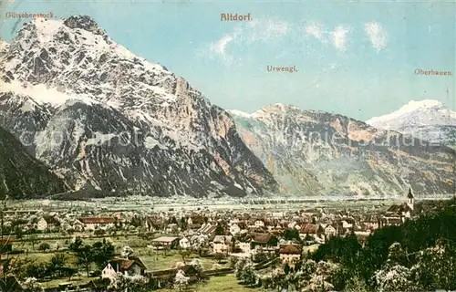 AK / Ansichtskarte Altdorf__UR Urwengi Oberbauen Panorama 