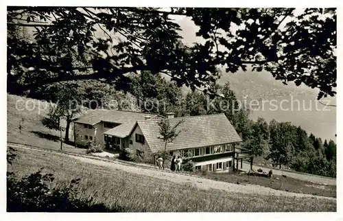 AK / Ansichtskarte Weggis_Vierwaldstaettersee Blaukreuzheim Weggis_Vierwaldstaettersee