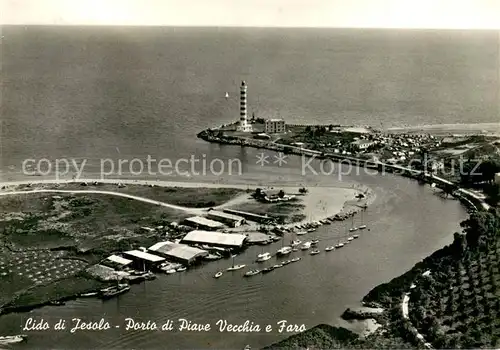 AK / Ansichtskarte Lido_di_Jesolo Porto di Piave Vecchia e Faro  Lido_di_Jesolo