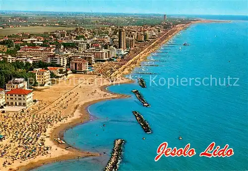 AK / Ansichtskarte Jesolo_Lido Fliegeraufnahme Jesolo Lido