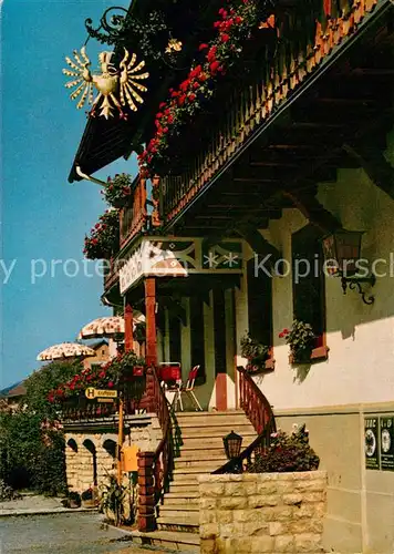 AK / Ansichtskarte Glottertal_Schwarzwald Gasthaus Adler 