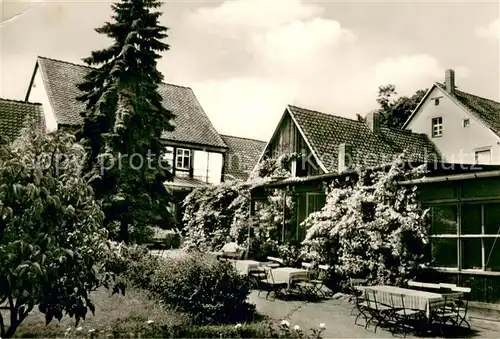 AK / Ansichtskarte Haldensleben HOK Waldhof Papenberg Terrasse Haldensleben