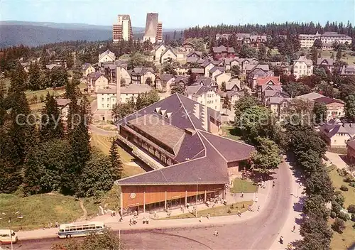 AK / Ansichtskarte Oberhof_AG Blick vom FDGB Erholungsheim Rennsteig Oberhof_AG