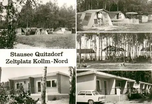 AK / Ansichtskarte Kollm Stausee Quitzdorf Zeltplatz Kollm Nord 