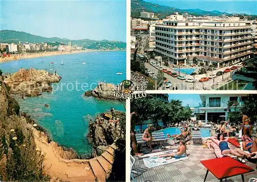 AK / Ansichtskarte Lloret_de_Mar Hotel Acapulco Costa Brava Gerona Pool Lloret_de_Mar