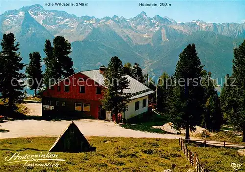 AK / Ansichtskarte Groebming_Steiermark Berggasthof Steiner Haus am Stoderzinken mit Niederen Tauern Groebming_Steiermark