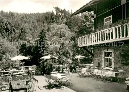 AK / Ansichtskarte Schwarzburg_Thueringer_Wald HO Gaststaette Schweizerhaus Schwarzburg_Thueringer