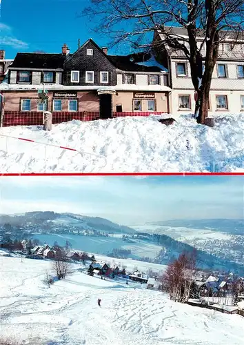 AK / Ansichtskarte Klingenthal_Vogtland Aschbergschaenke Panorama Klingenthal_Vogtland