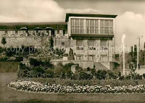 AK / Ansichtskarte Nordhausen_Thueringen HOG Stadtterrasse Nordhausen Thueringen