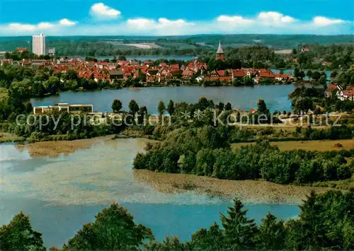 AK / Ansichtskarte Moelln__Lauenburg Fliegeraufnahme  