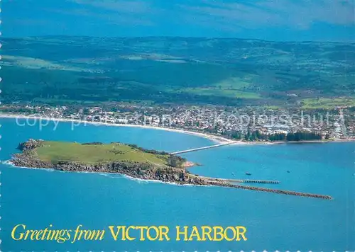 AK / Ansichtskarte Victor_Harbor_Australia Fliegeraufnahme  