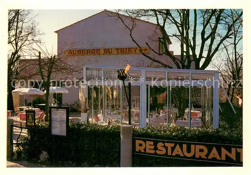 AK / Ansichtskarte Saint Vallier de Thiey Hotel Restaurant Auberge de Thiey Saint Vallier de Thiey