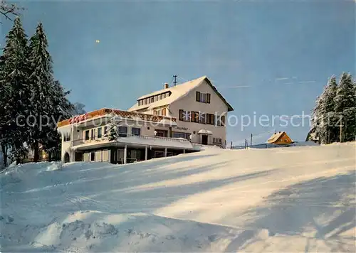 AK / Ansichtskarte Kniebis_Freudenstadt Cafe Gunter Kniebis_Freudenstadt