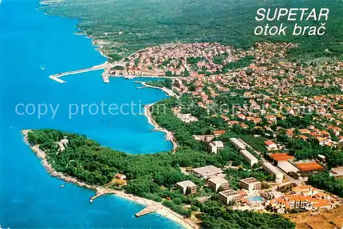 AK / Ansichtskarte Supetar_Croatia Fliegeraufnahme 