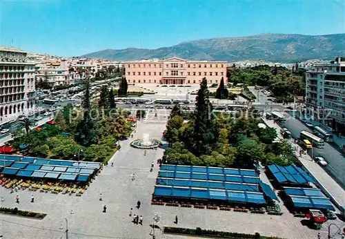 AK / Ansichtskarte Athen_Griechenland Syntagma Platz Athen_Griechenland